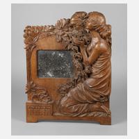 Geschnitzter Spiegel Jugendstil111