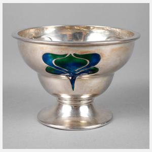 Jugendstil-Silberschale Arts & Crafts