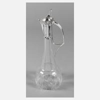 Karaffe mit Silbermontierung111