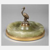 Wolfers Frères Schale mit Kranich111