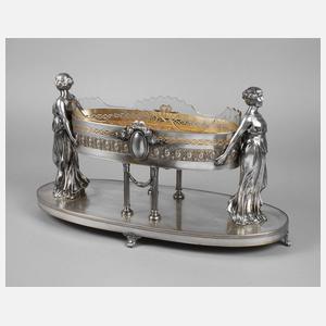 WMF Geislingen große figürliche Jardiniere