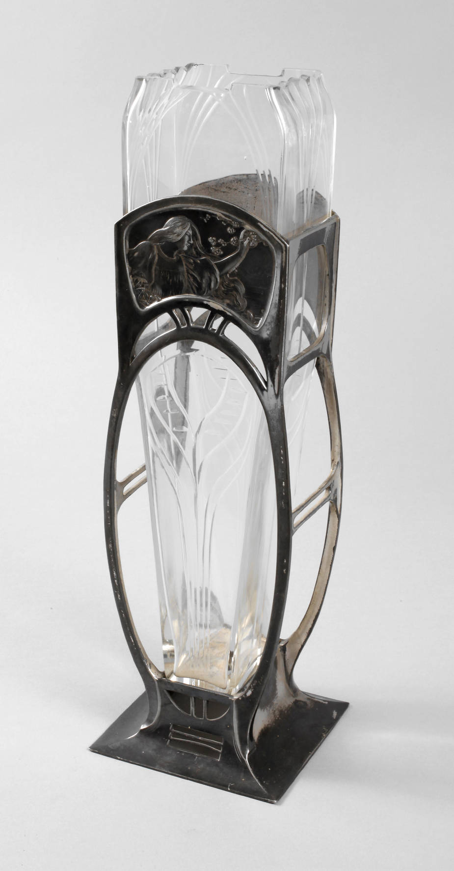 WMF Geislingen große Jugendstilvase