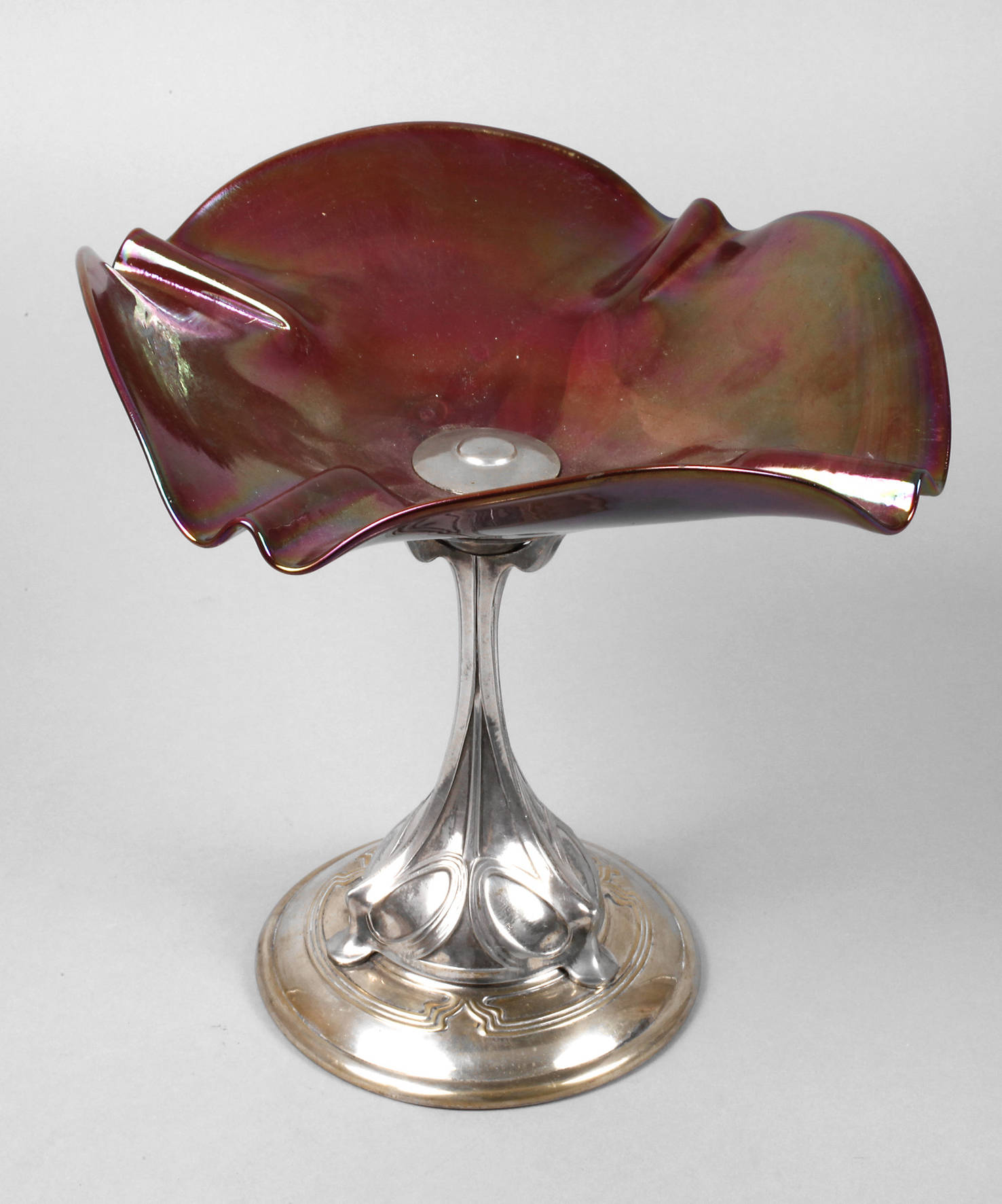 WMF Geislingen Schale mit Glasaufsatz