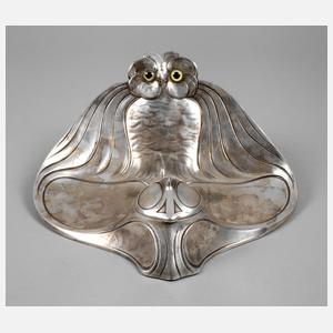 WMF Geislingen Tintenfass Eule