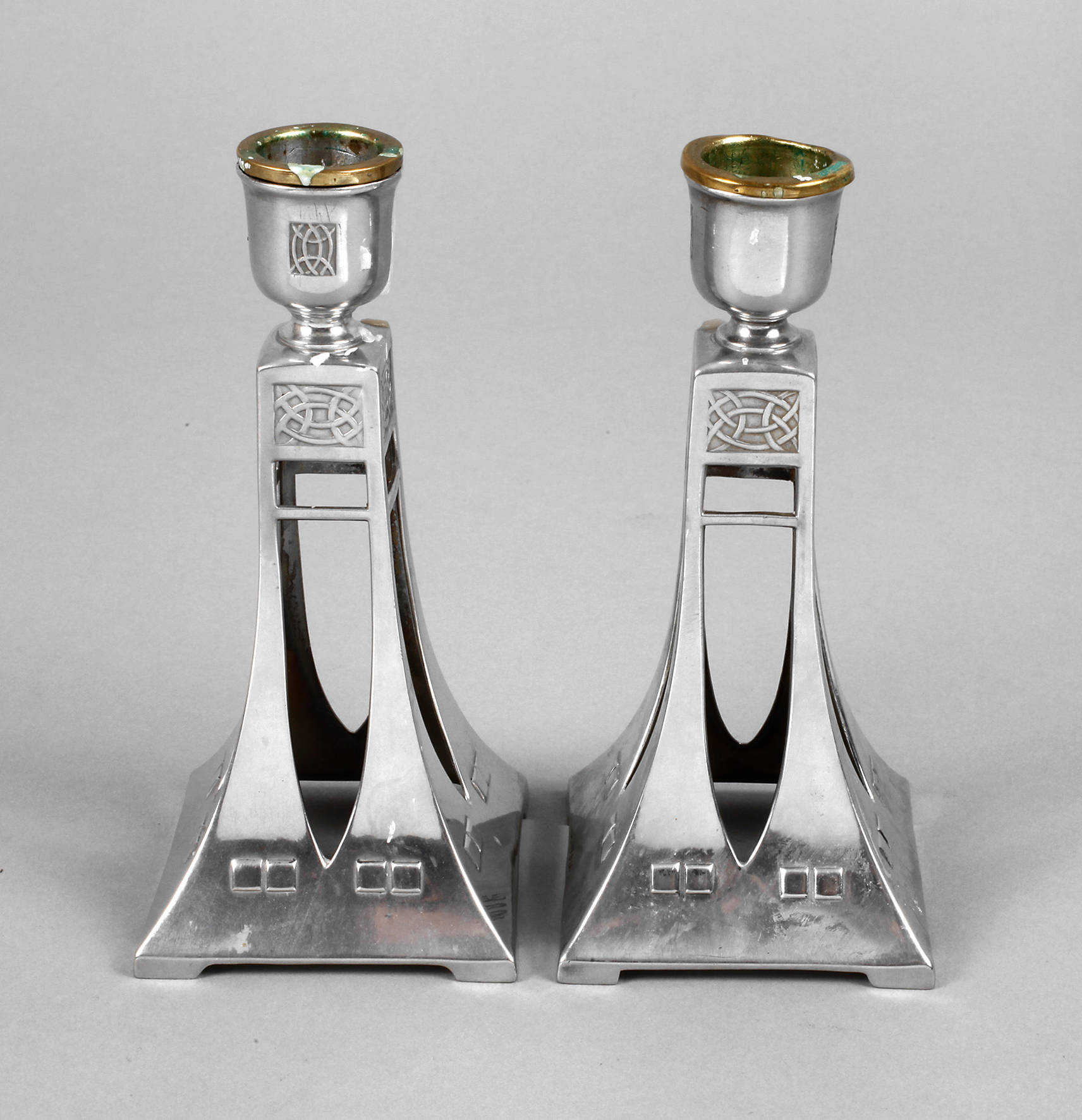 WMF Geislingen zwei Kerzenleuchter