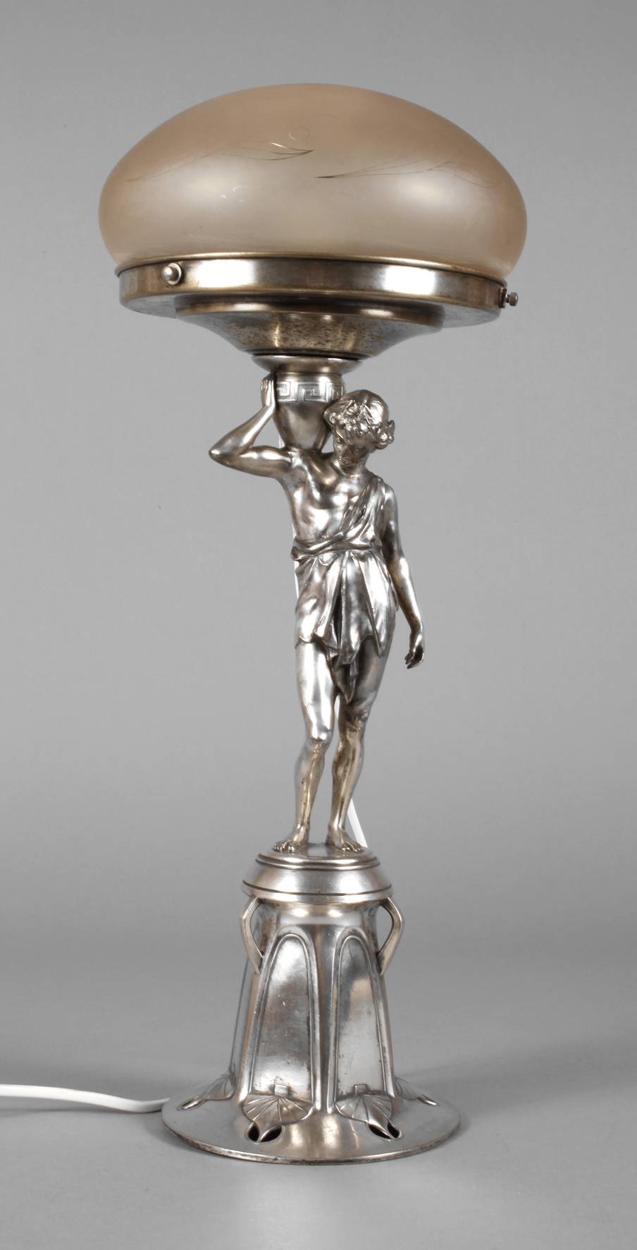 WMF Geislingen figürliche Tischlampe