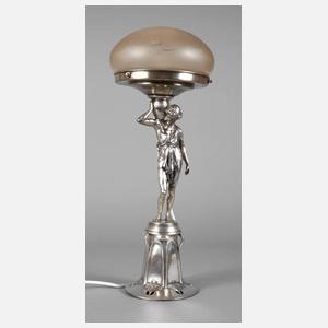 WMF Geislingen figürliche Tischlampe