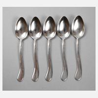 Heinrich Vogeler fünf Mokkalöffel111