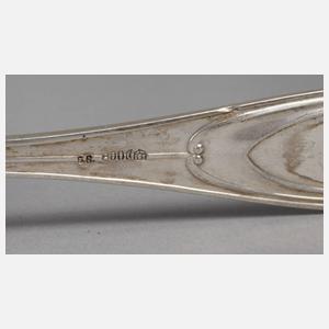 Peter Behrens Fischbesteck Silber