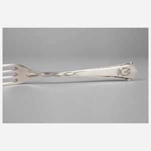 Peter Behrens sechs Silber Gabeln