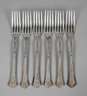 Peter Behrens sechs Silber Gabeln