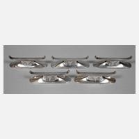 WMF Geislingen fünf Messerbänke111