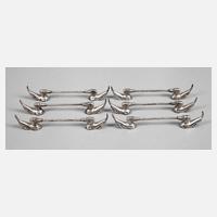 WMF Geislingen sechs Messerbänkchen111