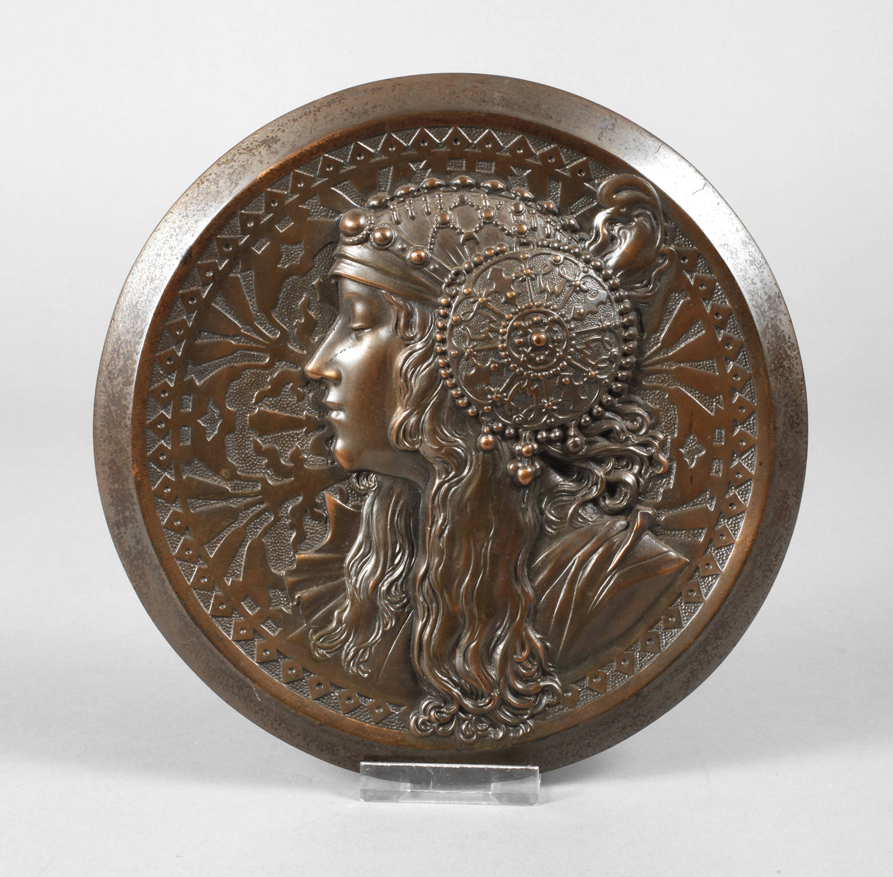 Wandplatte ”Têtes Byzanthines”