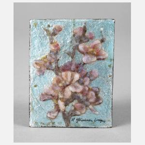 Kleine Emailbildplatte Limoges