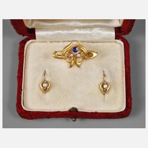 Schmuckset Jugendstil