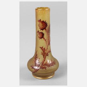 Daum Nancy Vase Disteldekor