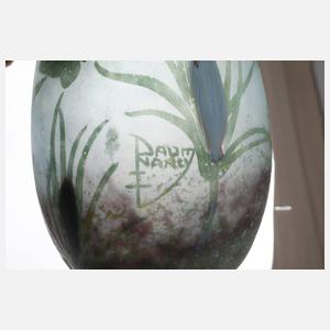 Daum Nancy Vase Marqueterie