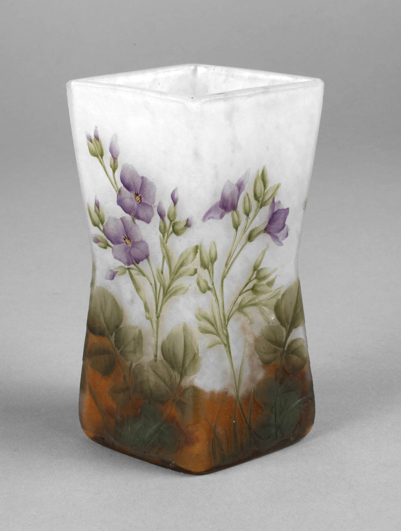 Daum Nancy Ätzglasvase