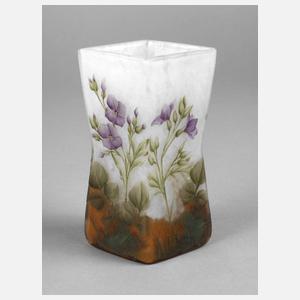 Daum Nancy Ätzglasvase