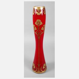 Übergroße Jugendstilvase