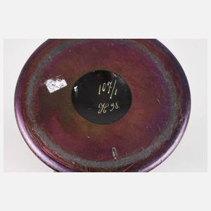 Poschinger Vase mit Mohndekor