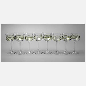 Theresienthal acht Bordeaux-Gläser