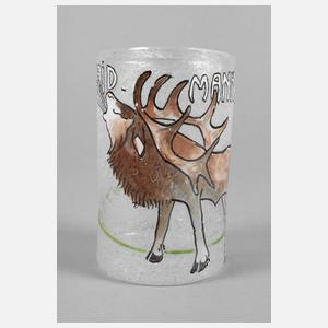 Ludwig Hohlwein Becherglas