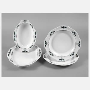 Burgau vier Vorlegeplatten