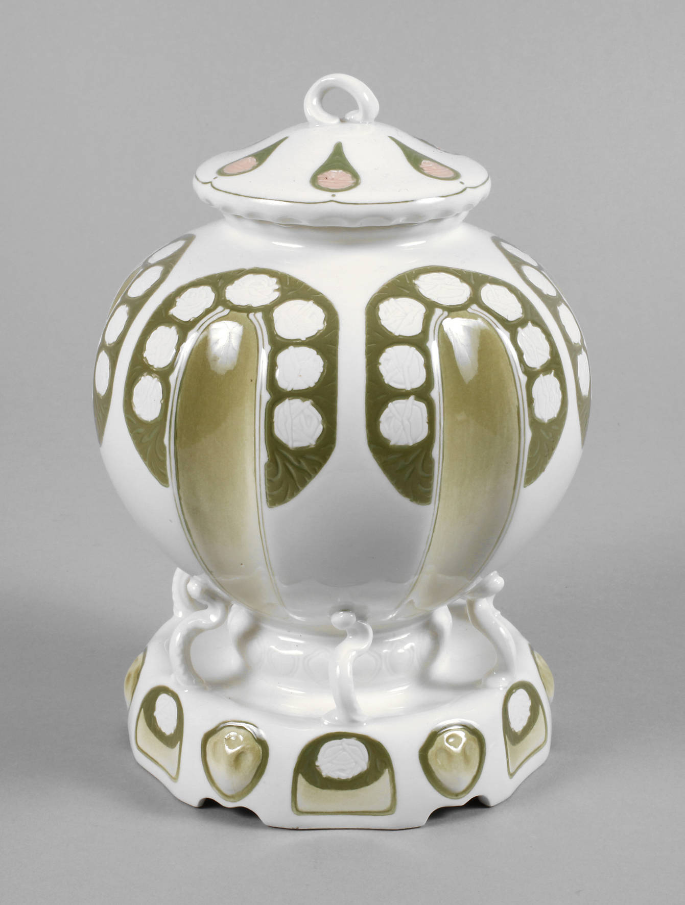 KPM Berlin Deckeldose Theodor Schmuz-Baudiss