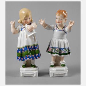 Schwarzburger Werkstätten Figurenpaar Gut & Böse