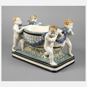 Karlsruhe Jardiniere mit vier Putten