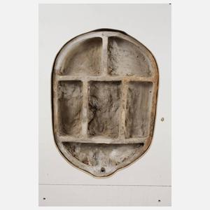 Karlsruhe Wandbrunnen Majolika