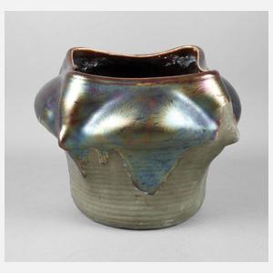 Karlsbad Vase Lüsterglasur