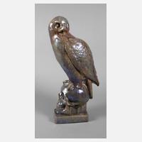 Große Eulenplastik111