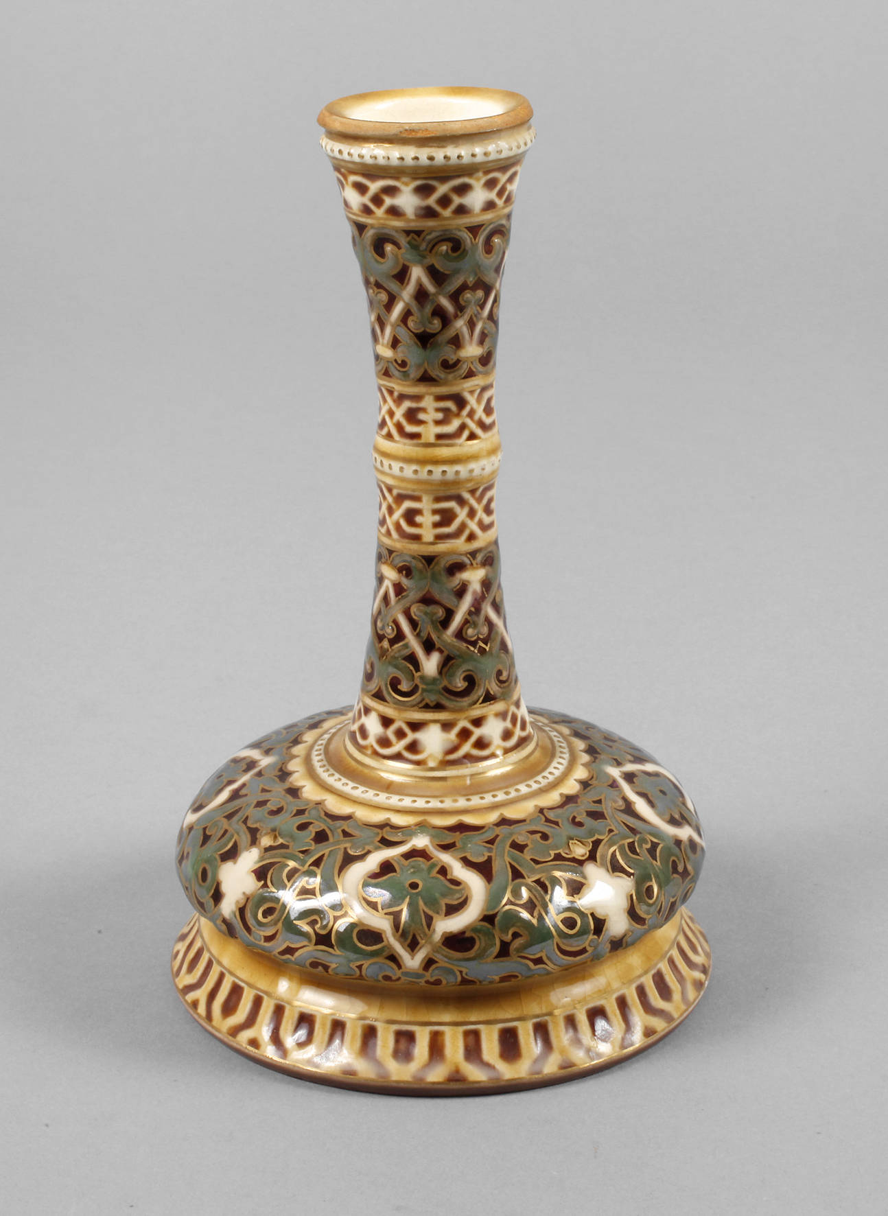 Zsolnay Pecs Kerzenleuchter