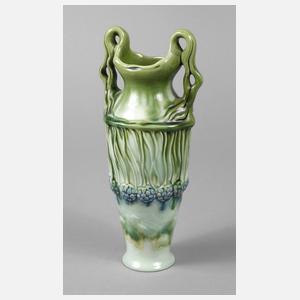 Zsolnay Pecs Vase Brombeeren