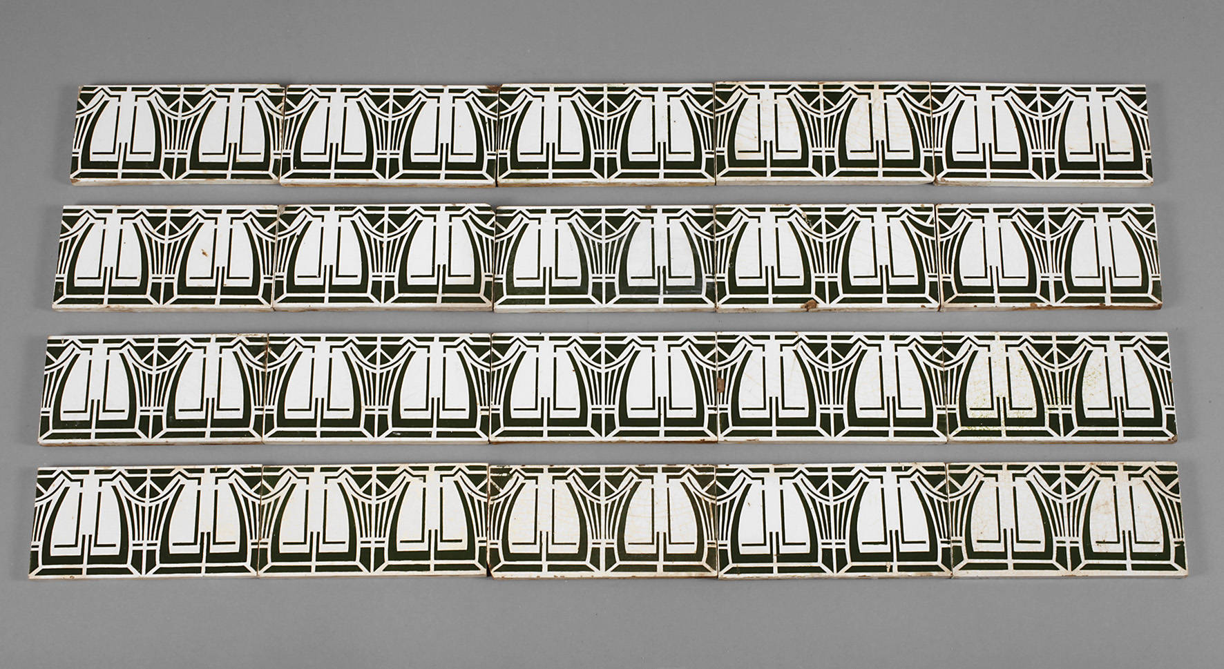 Fliesenbordüre Jugendstil