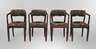 Vier Armlehnstühle Art déco