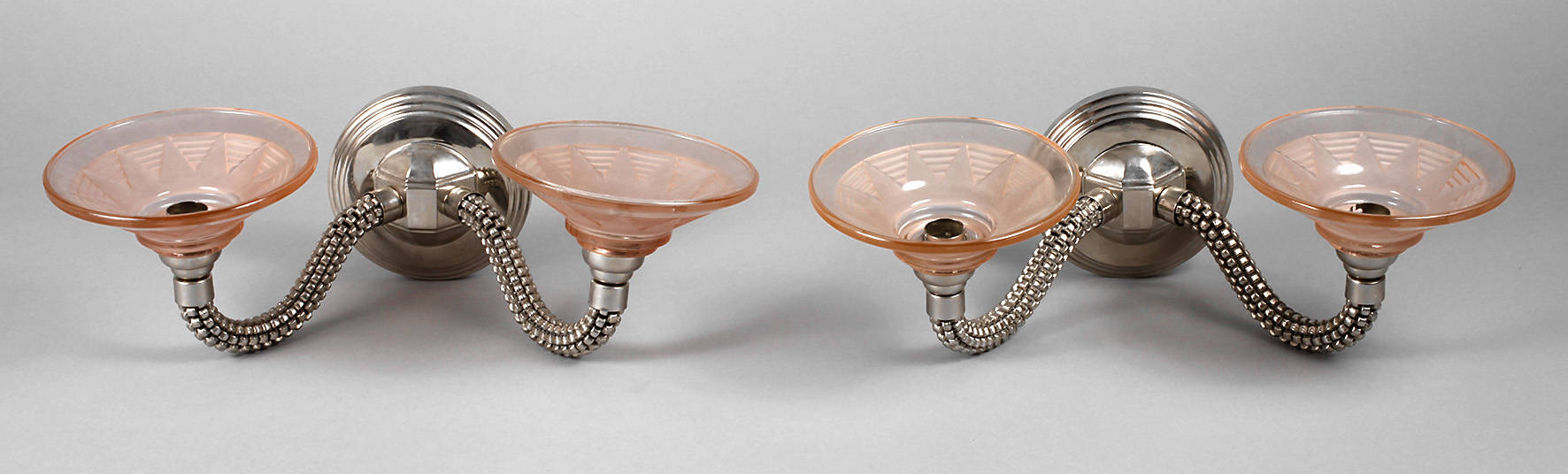 Paar Wandlampen Art deco