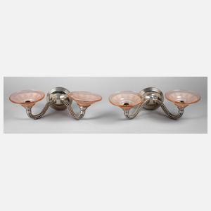 Paar Wandlampen Art deco