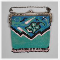 Perltasche mit Silberbügel111