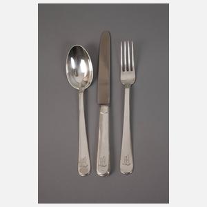 Großes Silberbesteck Gebhard Duvé