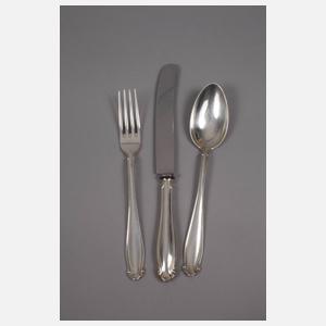 Silberbesteck Art déco