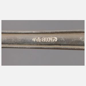 Silberbesteck Art déco