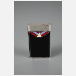 Eterna Art Déco Feuerzeug mit Uhr