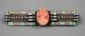 Karl Karst, Emailbrosche mit Korallenkamee