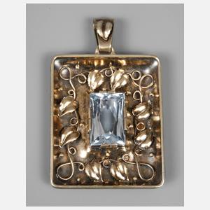 Großer Silberanhänger