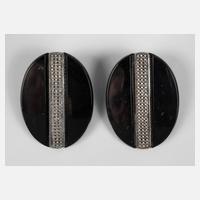 Paar Ohrstecker mit Onyx111