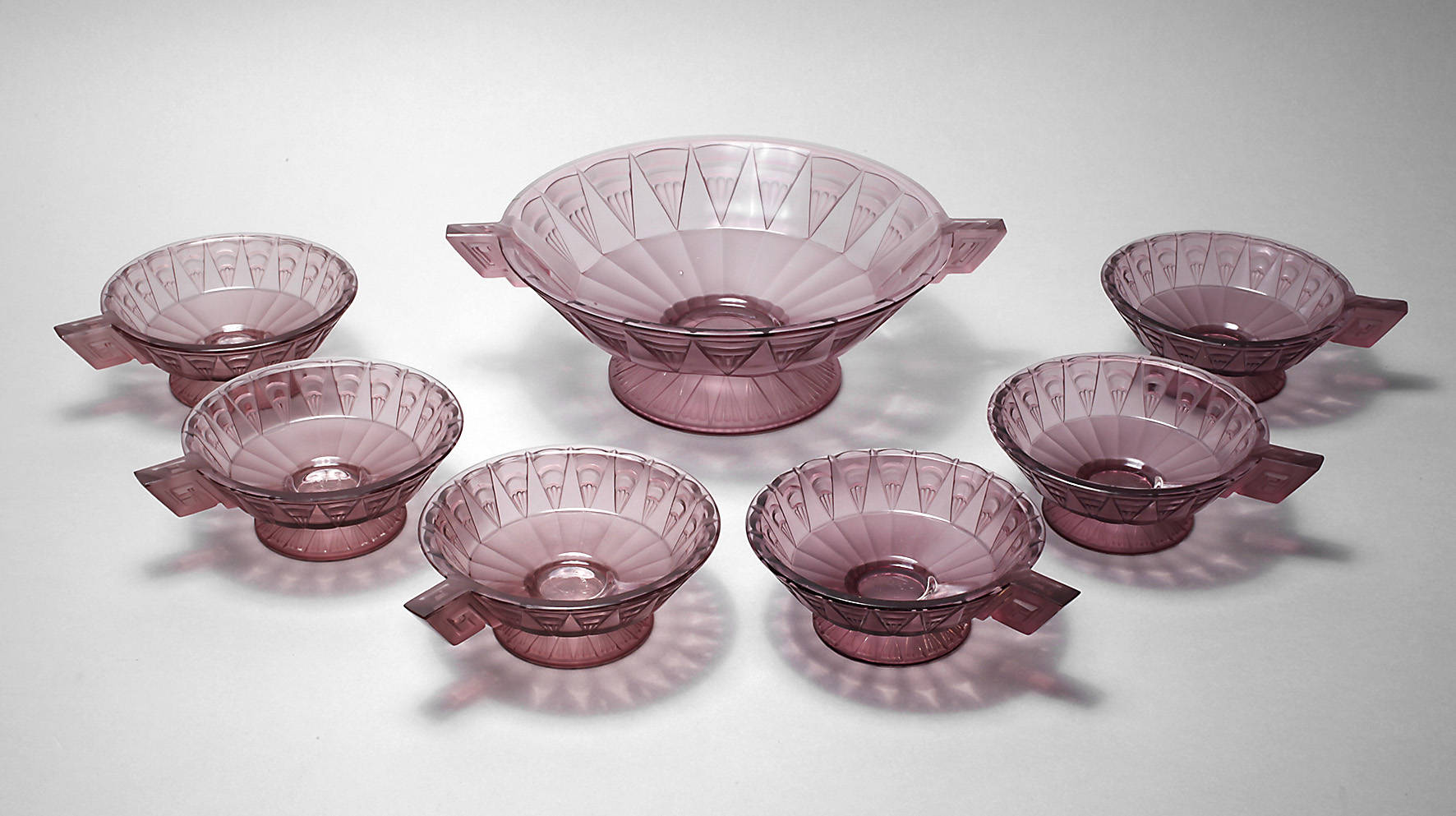 Frankreich Dessertset Art déco